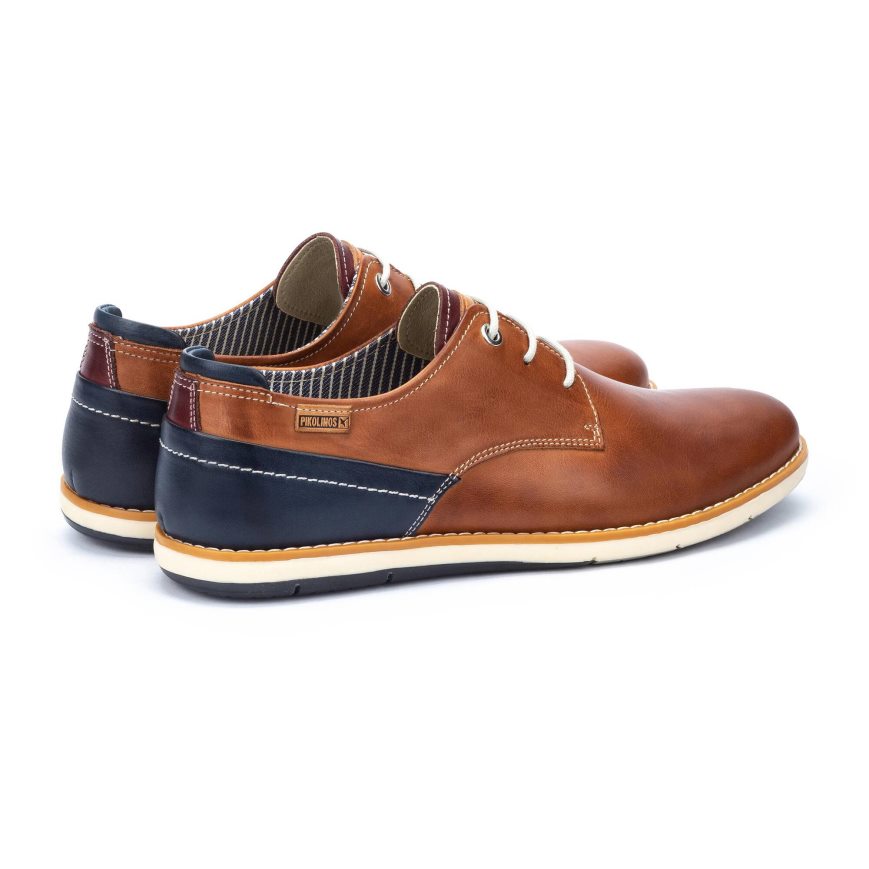 Brown Pikolinos JUCAR Men's Casual Shoes | HDPM79183