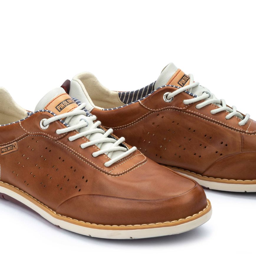 Brown Pikolinos JUCAR Men's Sneakers | SDRV2T708