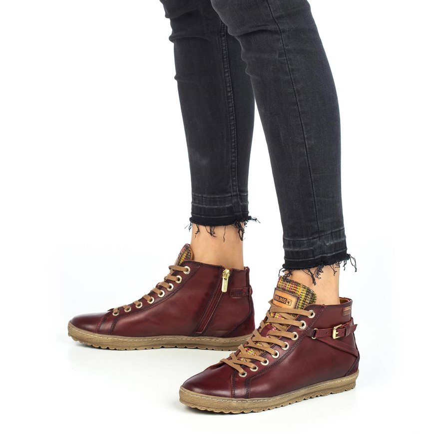 Brown Pikolinos LAGOS Women's Ankle Boots | ACVF87130