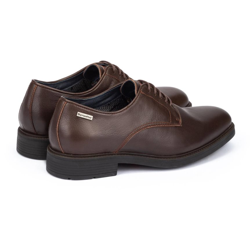 Brown Pikolinos LORCA Men's Lace Up Shoes | EJ1V36179