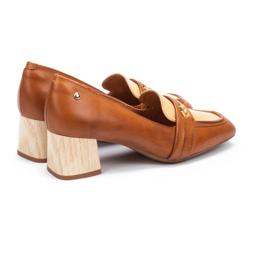 Brown Pikolinos MURCIA Women's Loafers | HCMD732T4