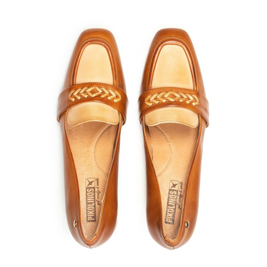 Brown Pikolinos MURCIA Women's Loafers | HCMD732T4