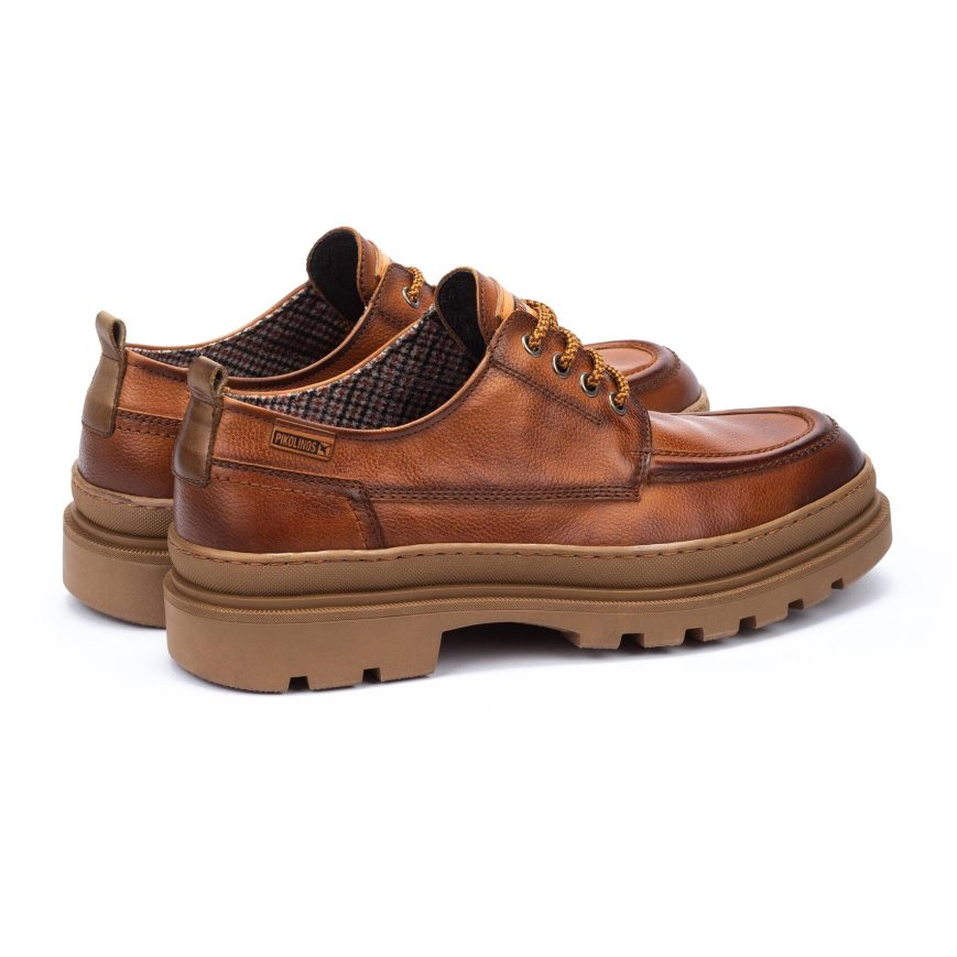 Brown Pikolinos OURENSE Men's Casual Shoes | IZTH0T174