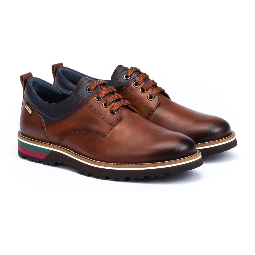 Brown Pikolinos PIRINEOS Men's Casual Shoes | AUHY30271