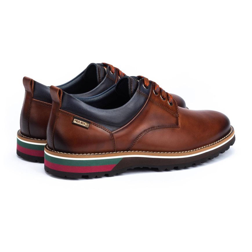 Brown Pikolinos PIRINEOS Men's Casual Shoes | AUHY30271