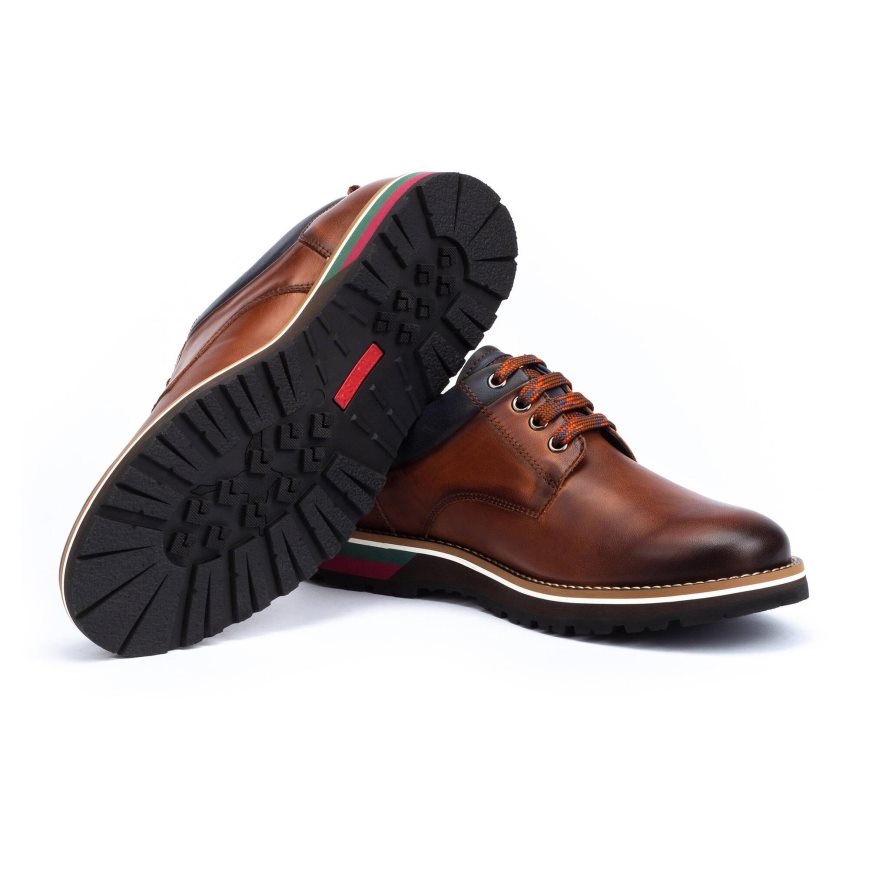 Brown Pikolinos PIRINEOS Men's Casual Shoes | AUHY30271