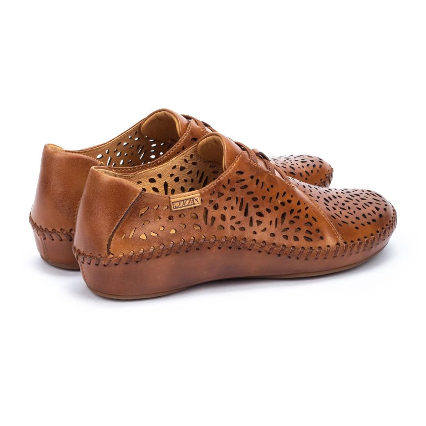 Brown Pikolinos P. VALLARTA Women's Loafers | MUHNT4821