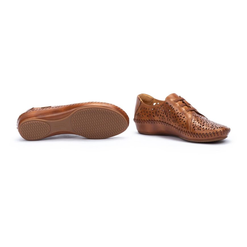 Brown Pikolinos P. VALLARTA Women's Loafers | MUHNT4821