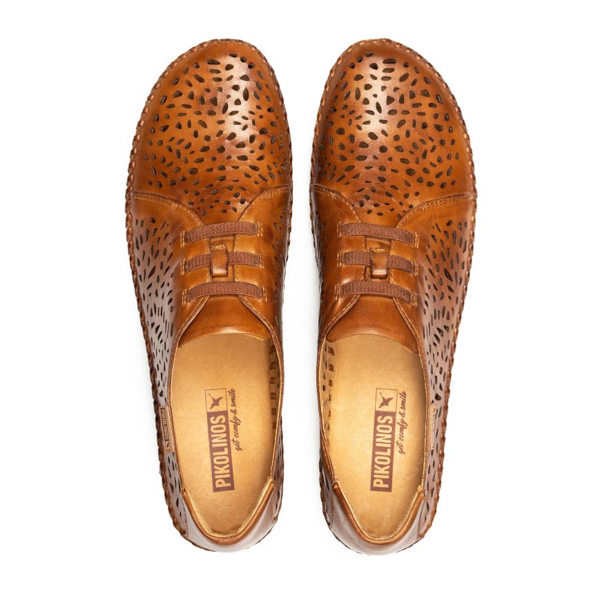 Brown Pikolinos P. VALLARTA Women's Loafers | MUHNT4821