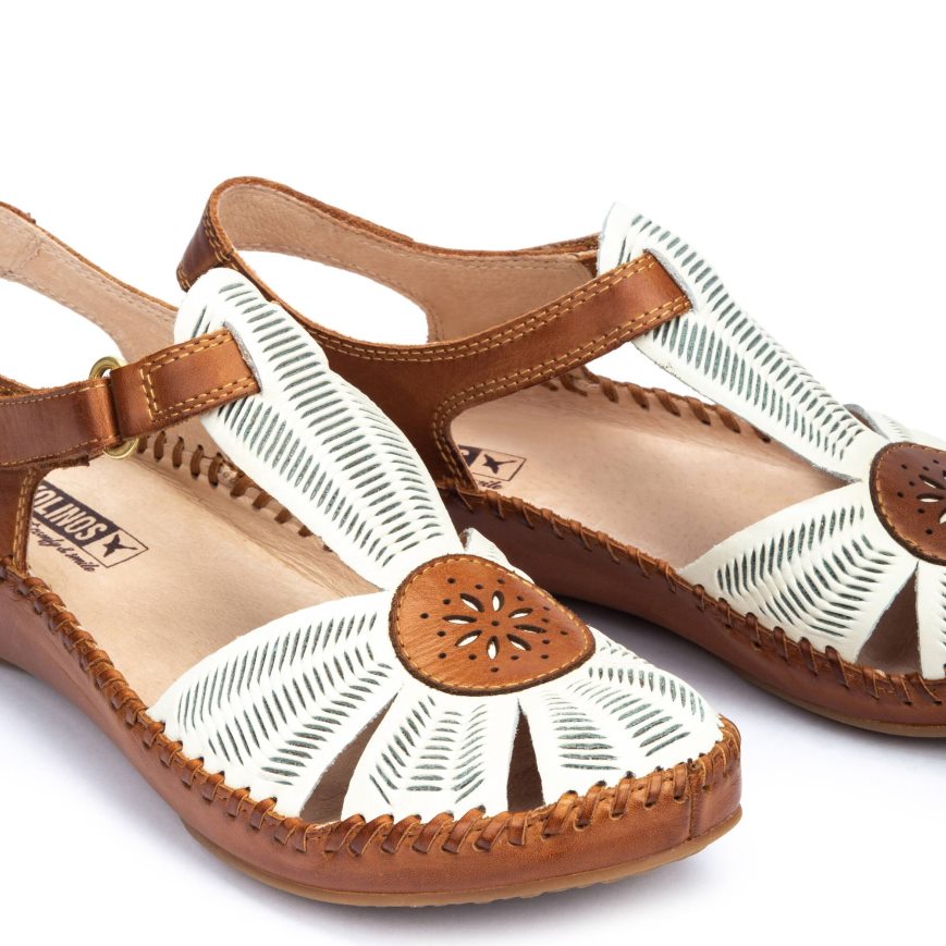 Brown Pikolinos P. VALLARTA Women's Sandals | NJTV3874T