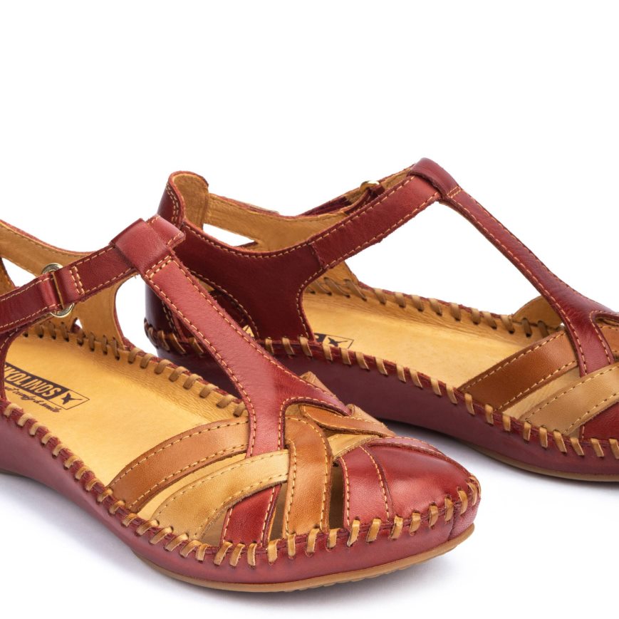 Brown Pikolinos P. VALLARTA Women's Sandals | TJQW98420