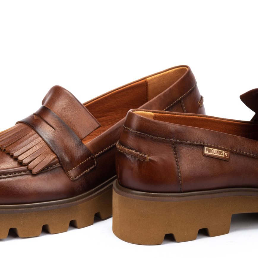 Brown Pikolinos SALAMANCA Women's Clogs | NFVC49162