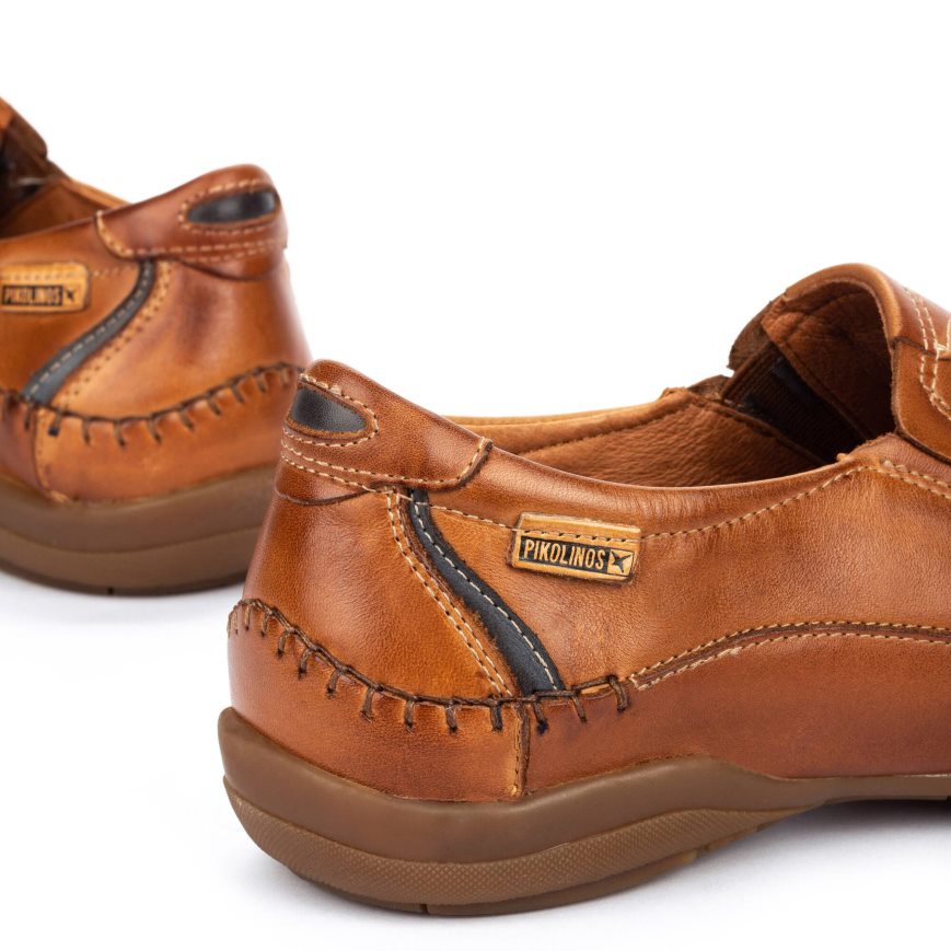 Brown Pikolinos SAN TELMO Men's Moccasins | WLYV89031