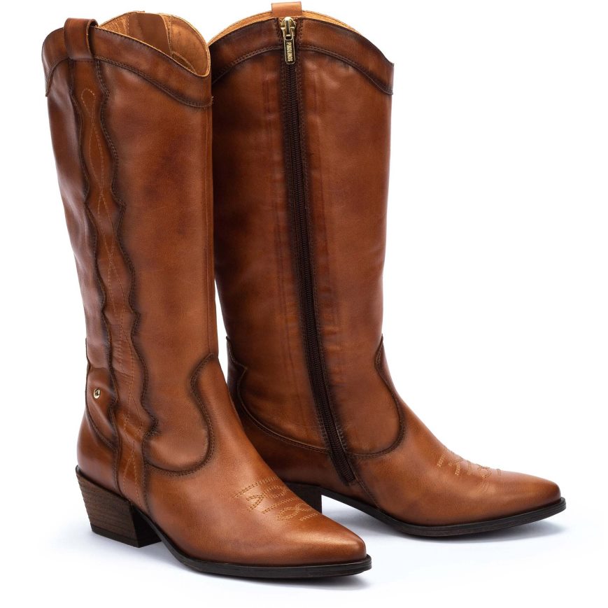 Brown Pikolinos VERGEL Women's Ankle Boots | TDVW80391