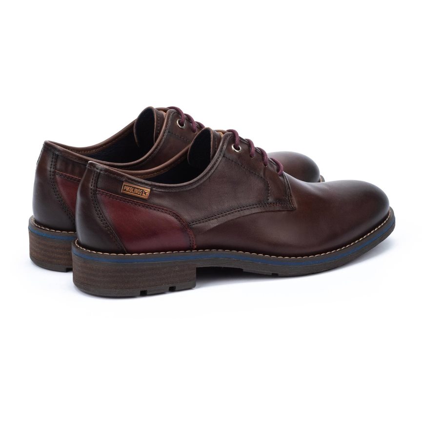 Brown Pikolinos YORK Men's Casual Shoes | ZERF40182