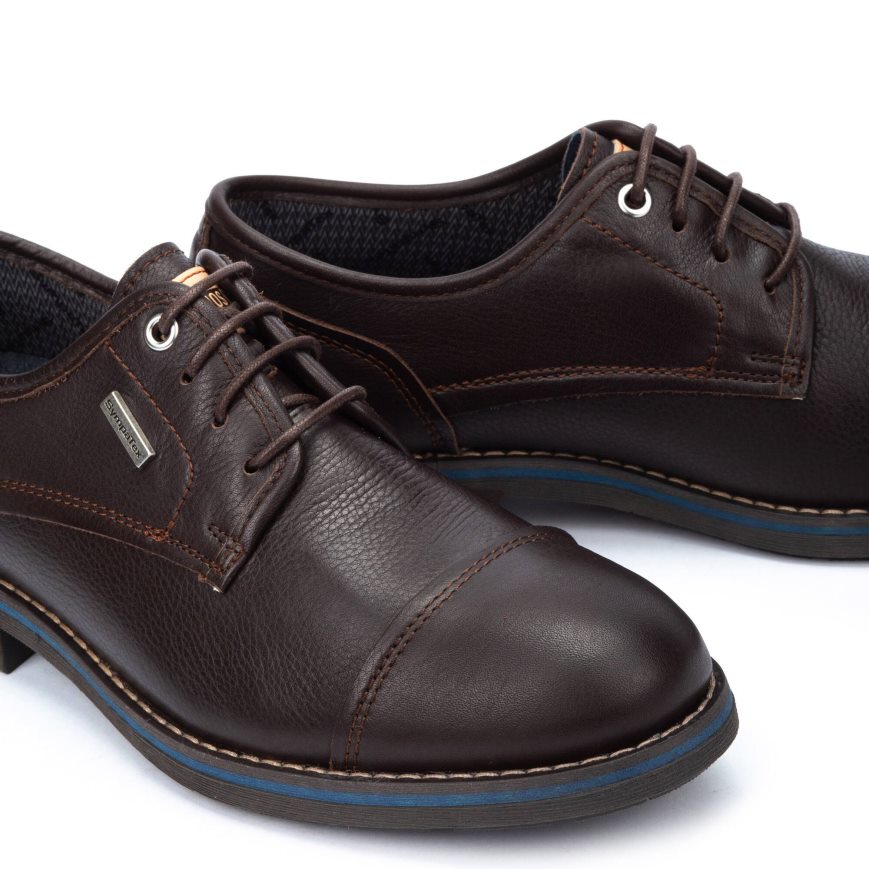 Brown Pikolinos YORK Men's Dress Shoes | DTFE179T0