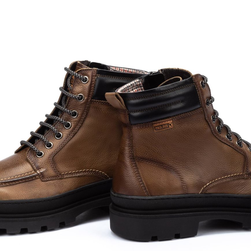 Gold Pikolinos OURENSE Men's Ankle Boots | RNWDT2870