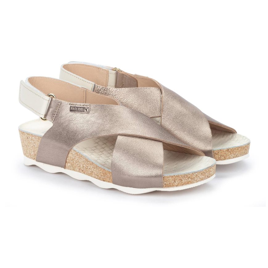 Grey Pikolinos MAHON Women's Sandals | VEWU97T38