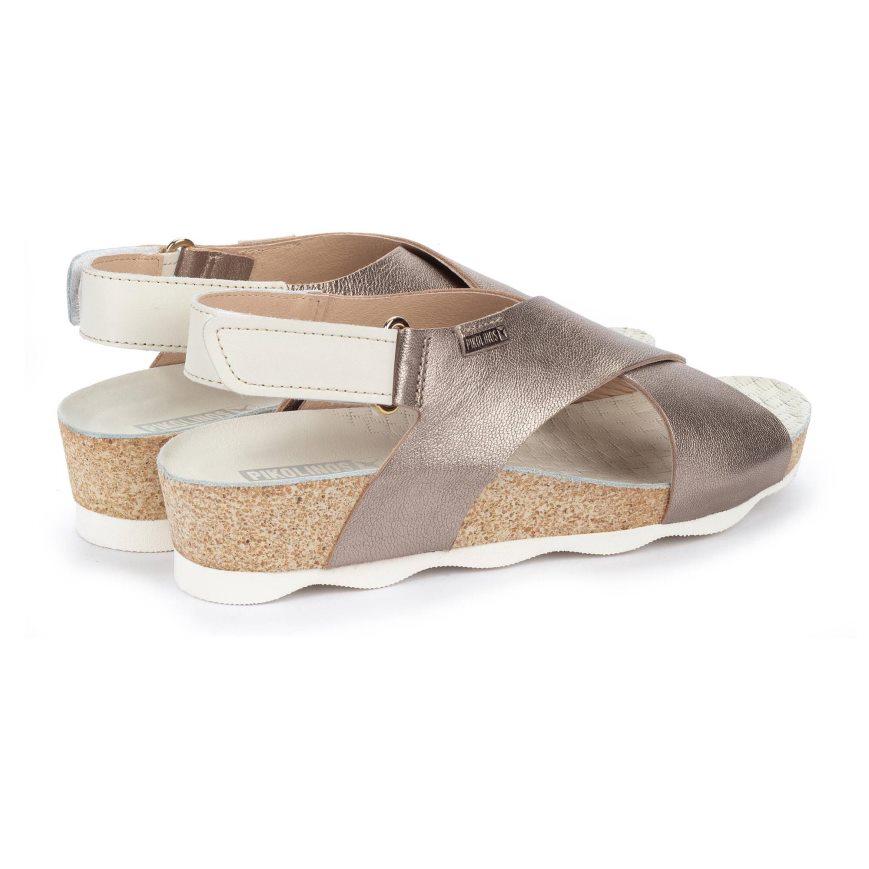 Grey Pikolinos MAHON Women's Sandals | VEWU97T38