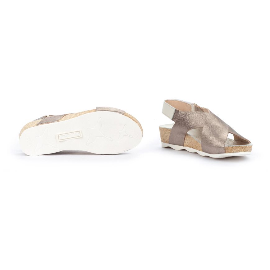 Grey Pikolinos MAHON Women's Sandals | VEWU97T38