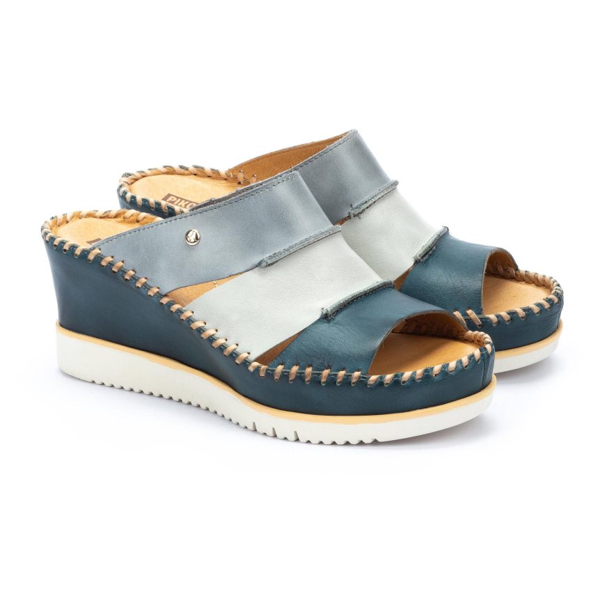 Multicolor Pikolinos AGUADULCE Women's Wedge Sandals | BEIM321T4