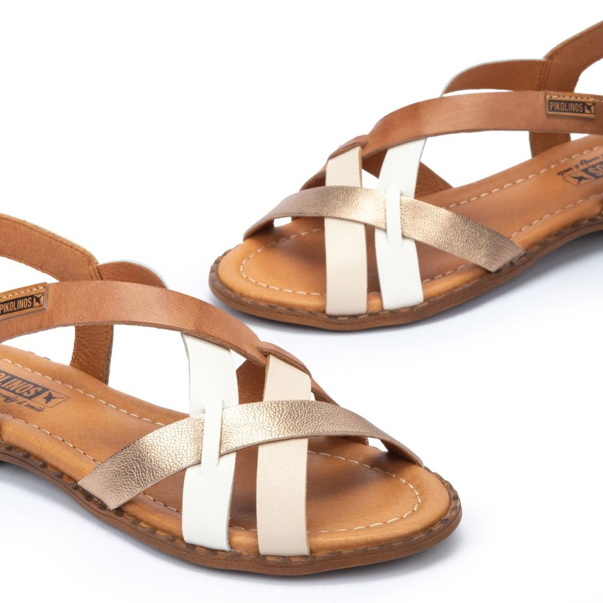 Multicolor Pikolinos ALGAR Women's Flat Sandals | LIEX03168