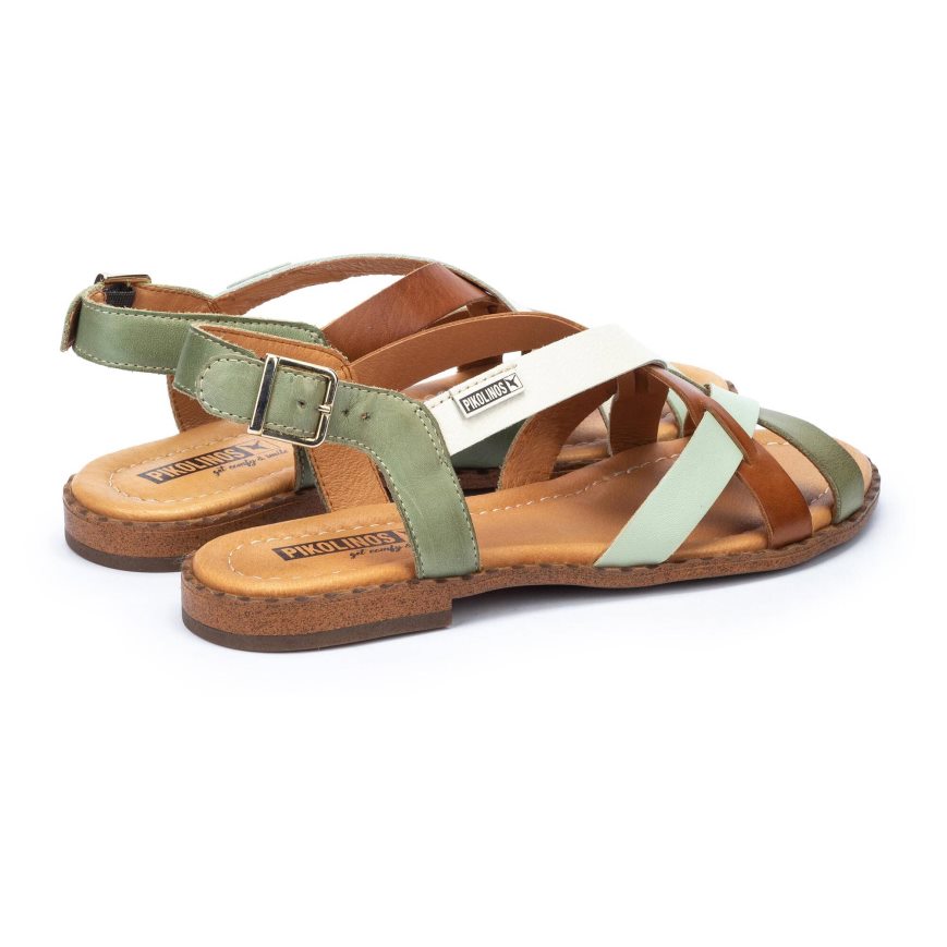 Multicolor Pikolinos ALGAR Women's Flat Sandals | OCLR37492