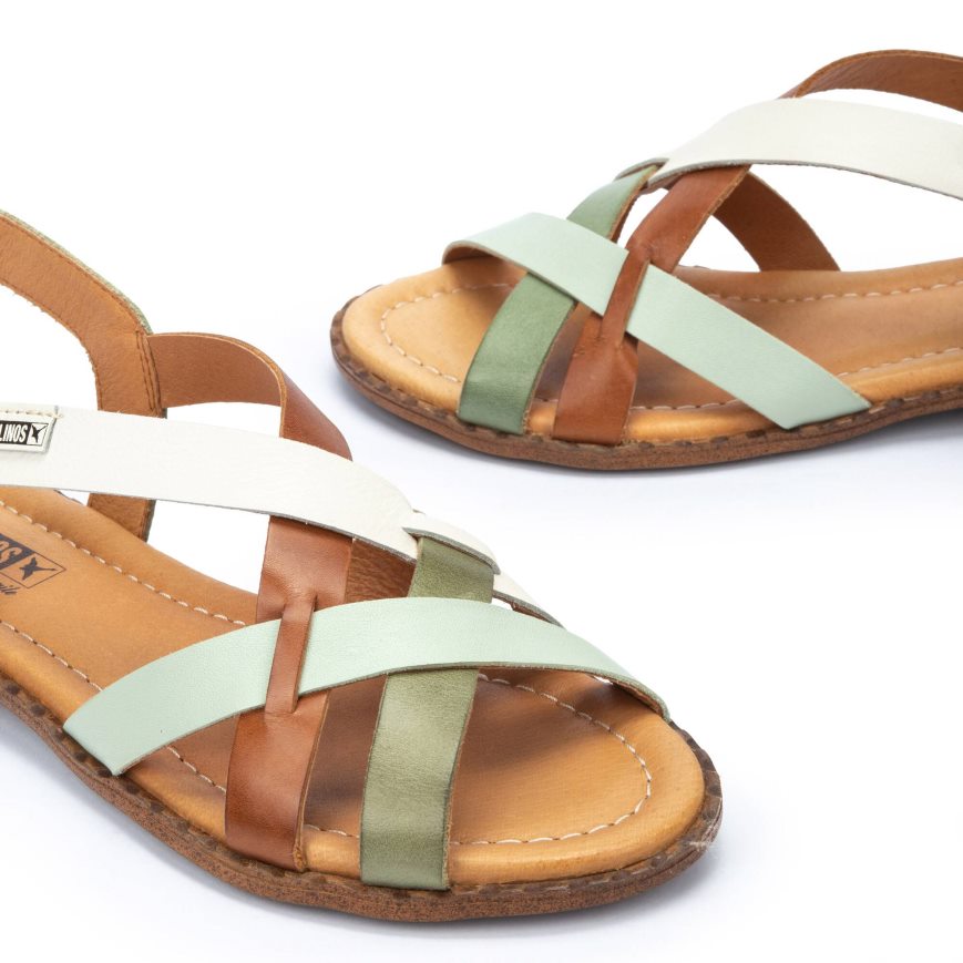 Multicolor Pikolinos ALGAR Women's Flat Sandals | OCLR37492