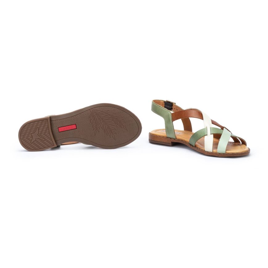 Multicolor Pikolinos ALGAR Women's Flat Sandals | OCLR37492