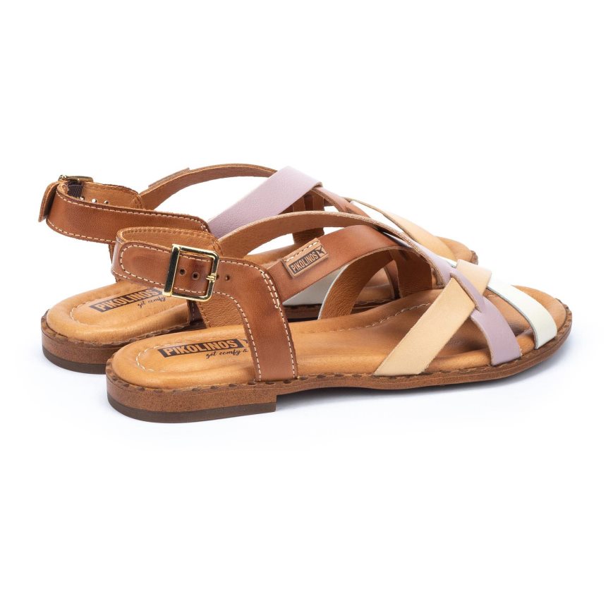 Multicolor Pikolinos ALGAR Women's Flat Sandals | VRA134716