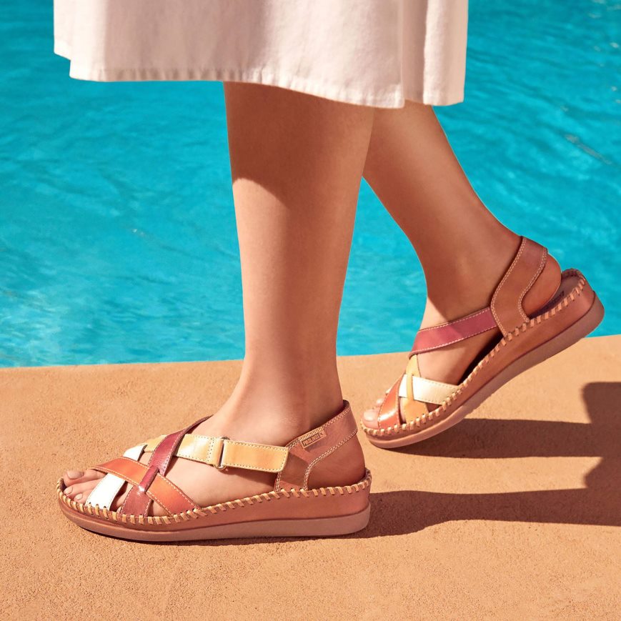 Multicolor Pikolinos CADAQUES Women's Sandals | 1LHP70T16