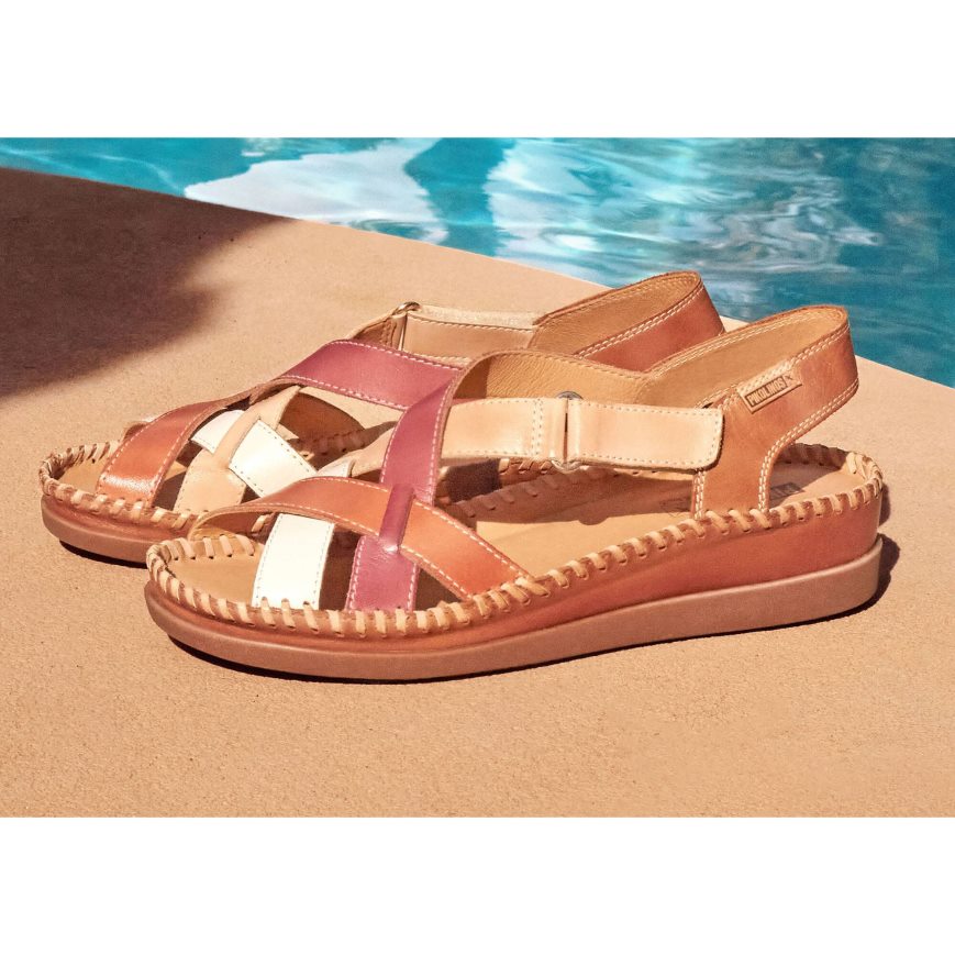 Multicolor Pikolinos CADAQUES Women's Sandals | 1LHP70T16