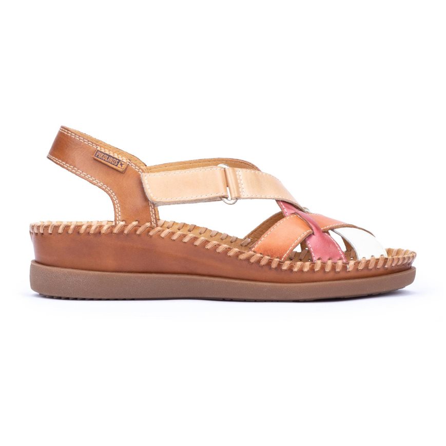 Multicolor Pikolinos CADAQUES Women\'s Sandals | 1LHP70T16