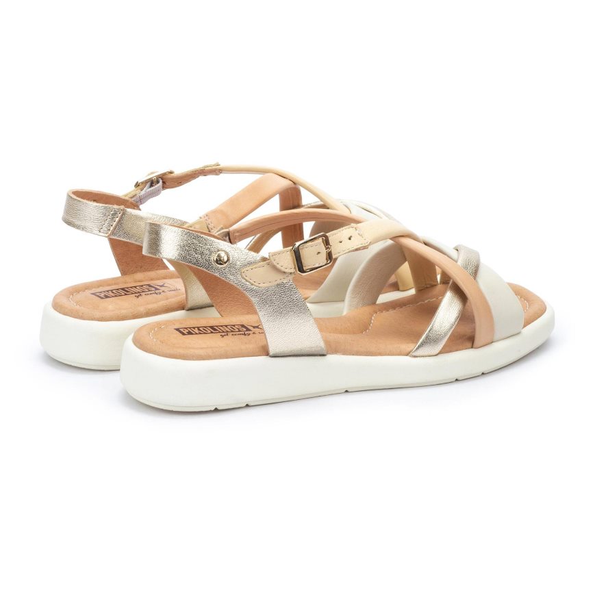 Multicolor Pikolinos CALELLA Women's Flat Sandals | XWNV1T946