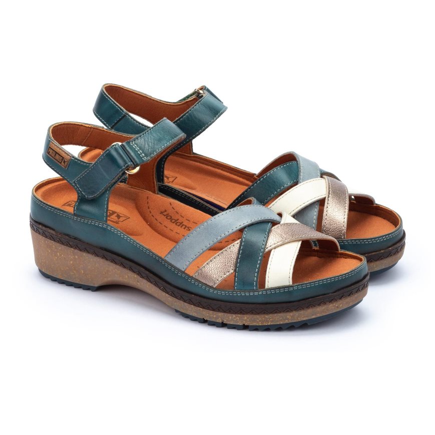 Multicolor Pikolinos GRANADA Women's Sandals | YGNCT6729