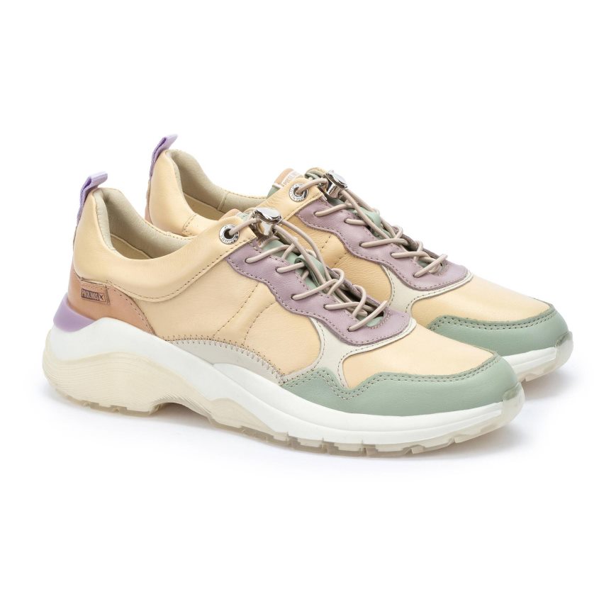 Multicolor Pikolinos NERJA Women's Sneakers | YEXDT1023