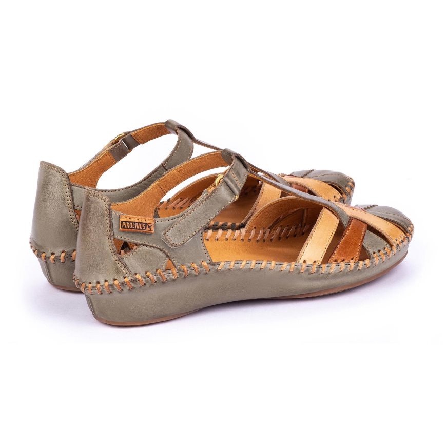 Olive Pikolinos P. VALLARTA Women's Sandals | RHCG72680