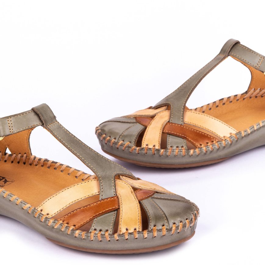 Olive Pikolinos P. VALLARTA Women's Sandals | RHCG72680