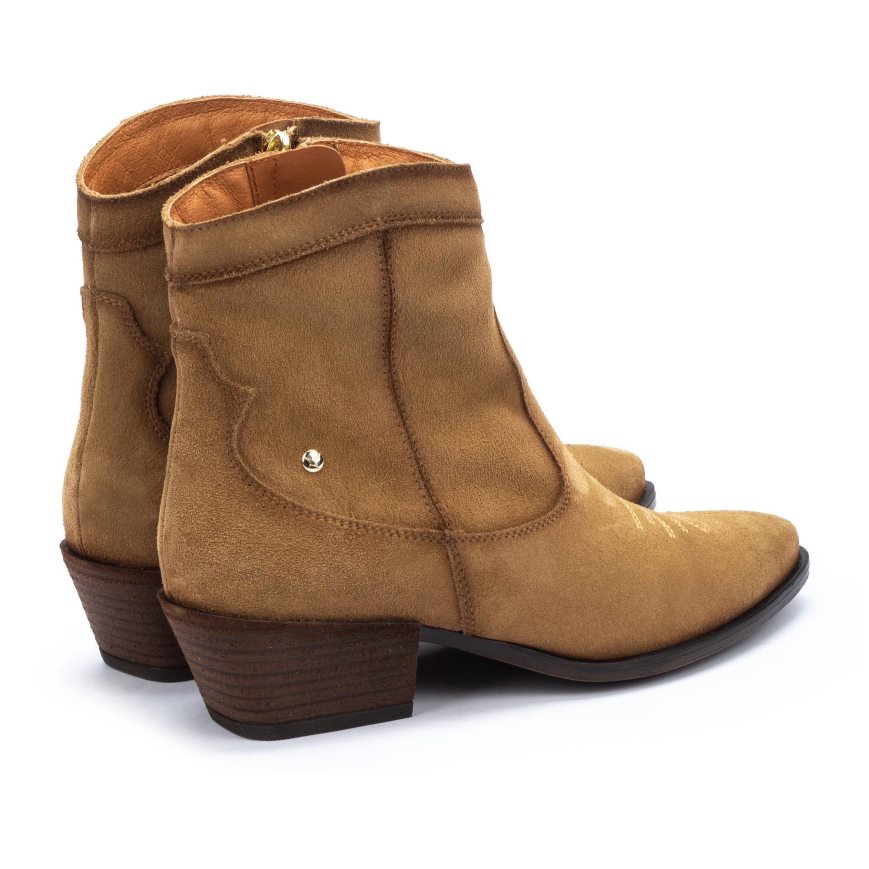 Olive Pikolinos VERGEL Women's Ankle Boots | EBCN24896