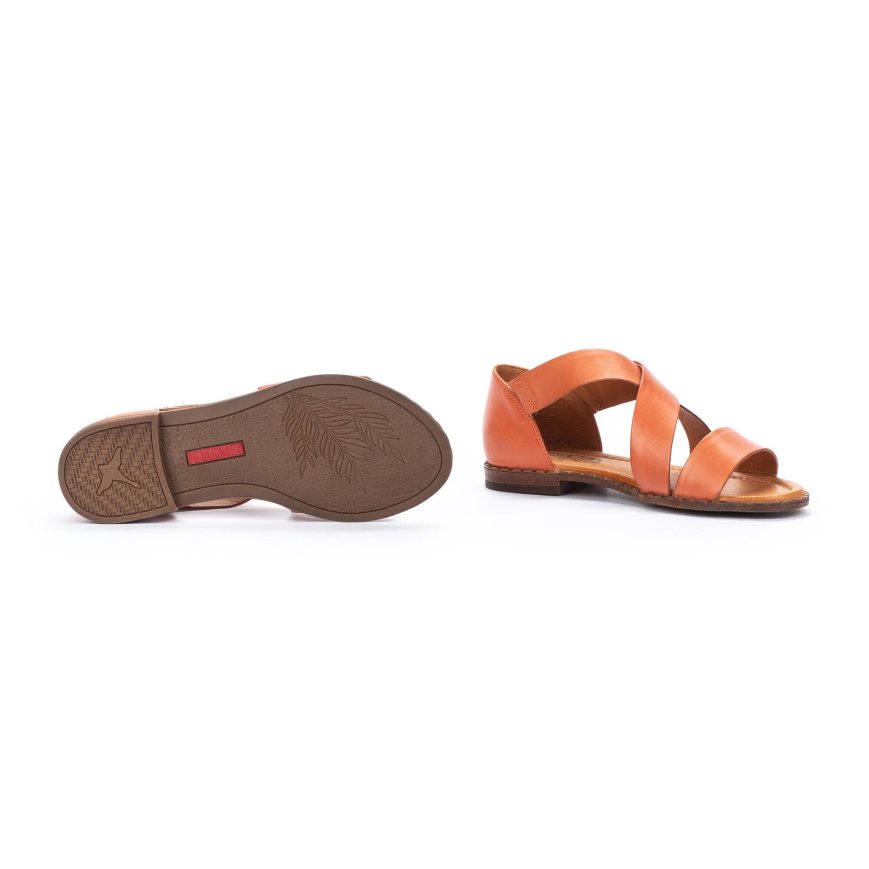 Orange Pikolinos ALGAR Women's Sandals | LTQS178T4