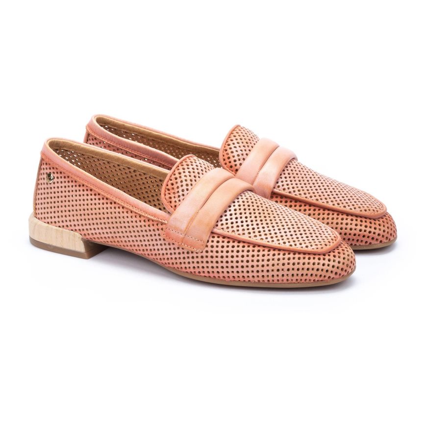 Pink Pikolinos ALMERIA Women's Loafers | TYNZT7369