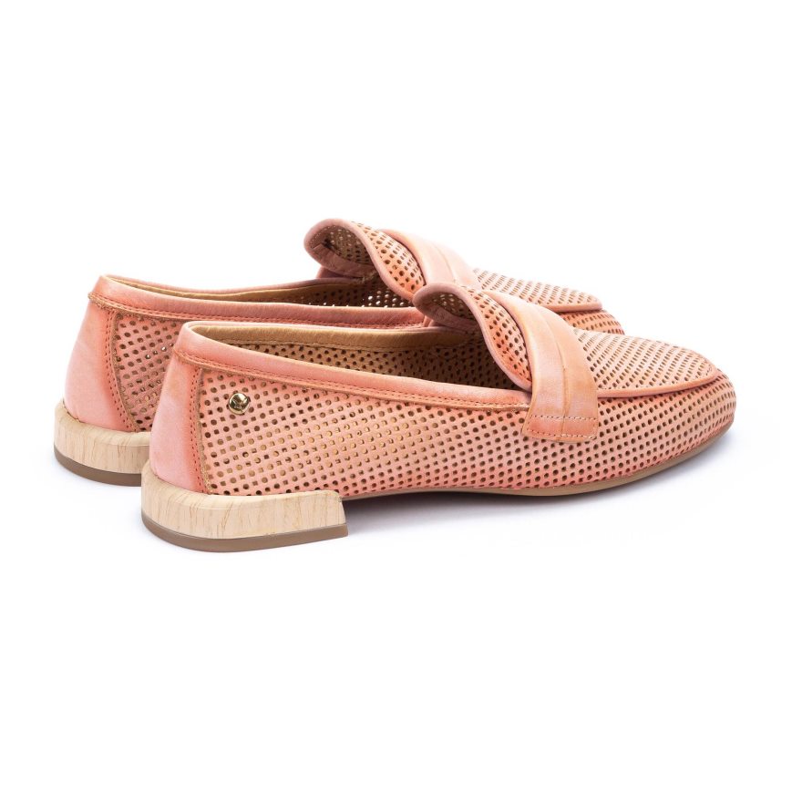 Pink Pikolinos ALMERIA Women's Loafers | TYNZT7369