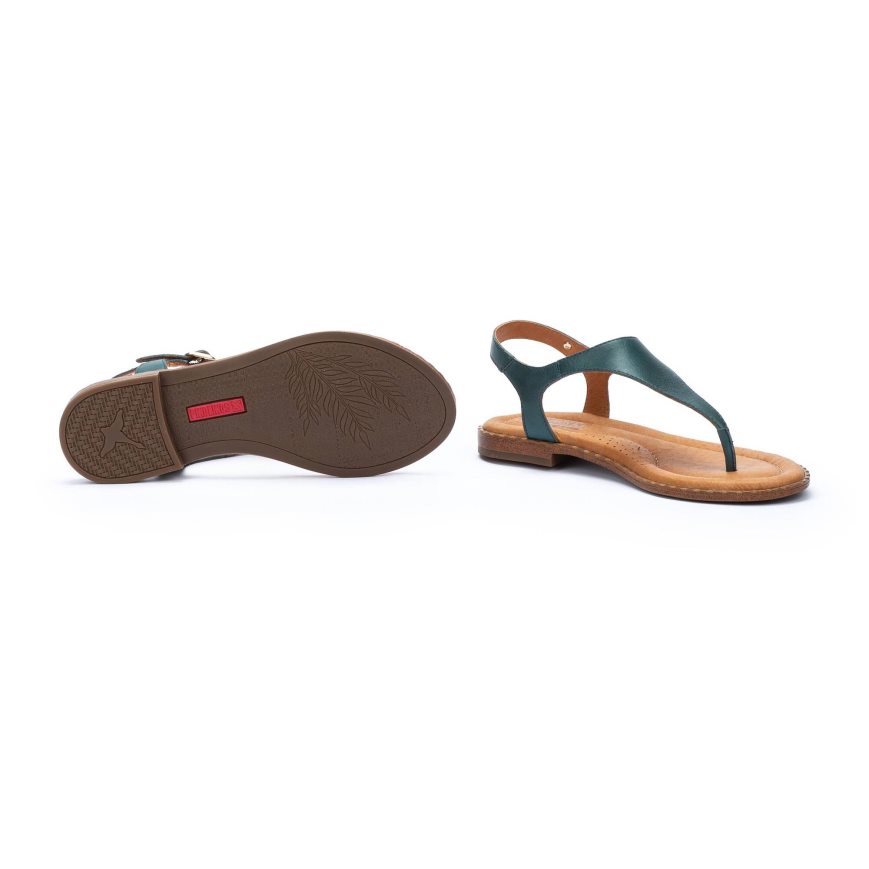 Turquoise Pikolinos ALGAR Women's Sandals | EFHJ39T41