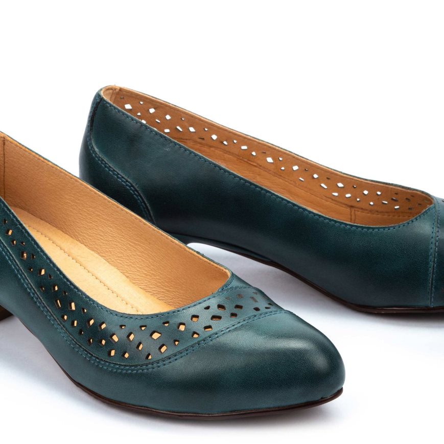 Turquoise Pikolinos ELBA Women's Pumps | NZIY01783