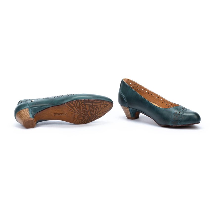 Turquoise Pikolinos ELBA Women's Pumps | NZIY01783