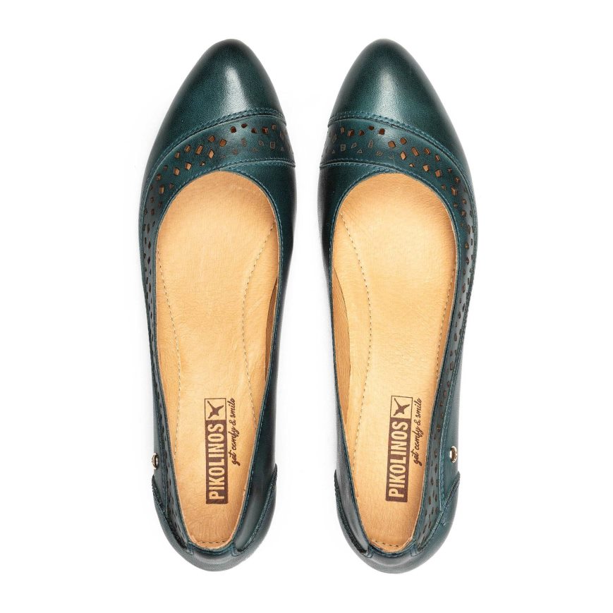 Turquoise Pikolinos ELBA Women's Pumps | NZIY01783