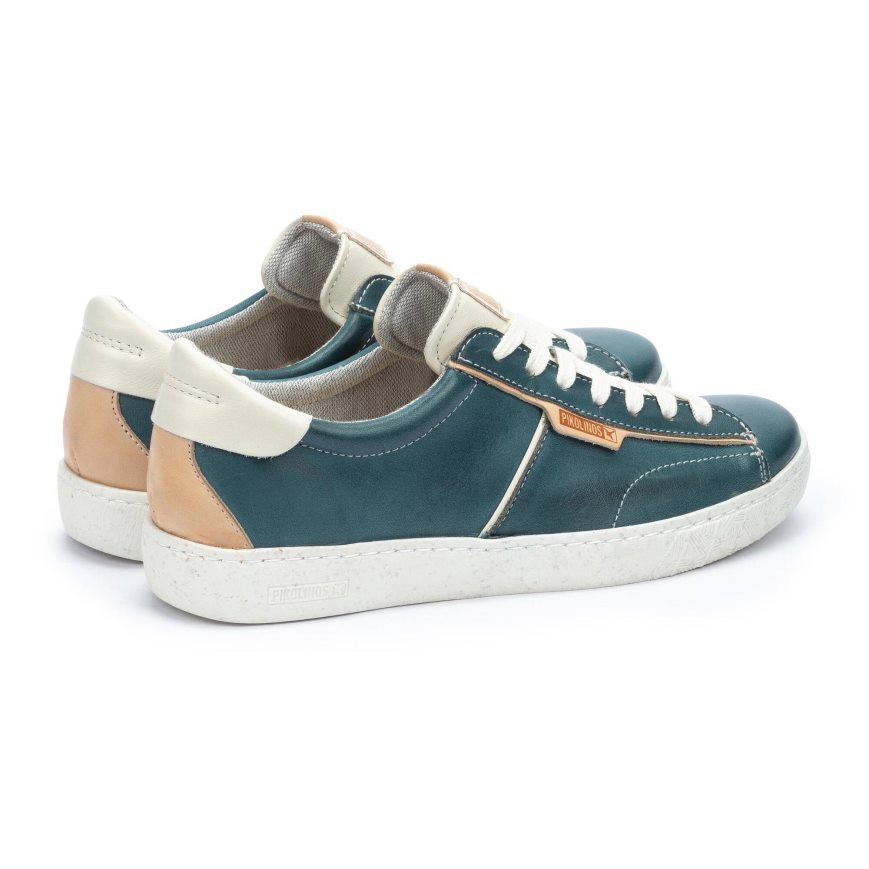 Turquoise Pikolinos LANZAROTE Women's Sneakers | JWYCT8672