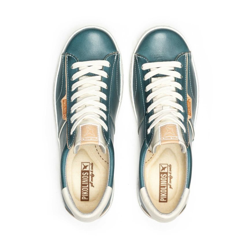 Turquoise Pikolinos LANZAROTE Women's Sneakers | JWYCT8672