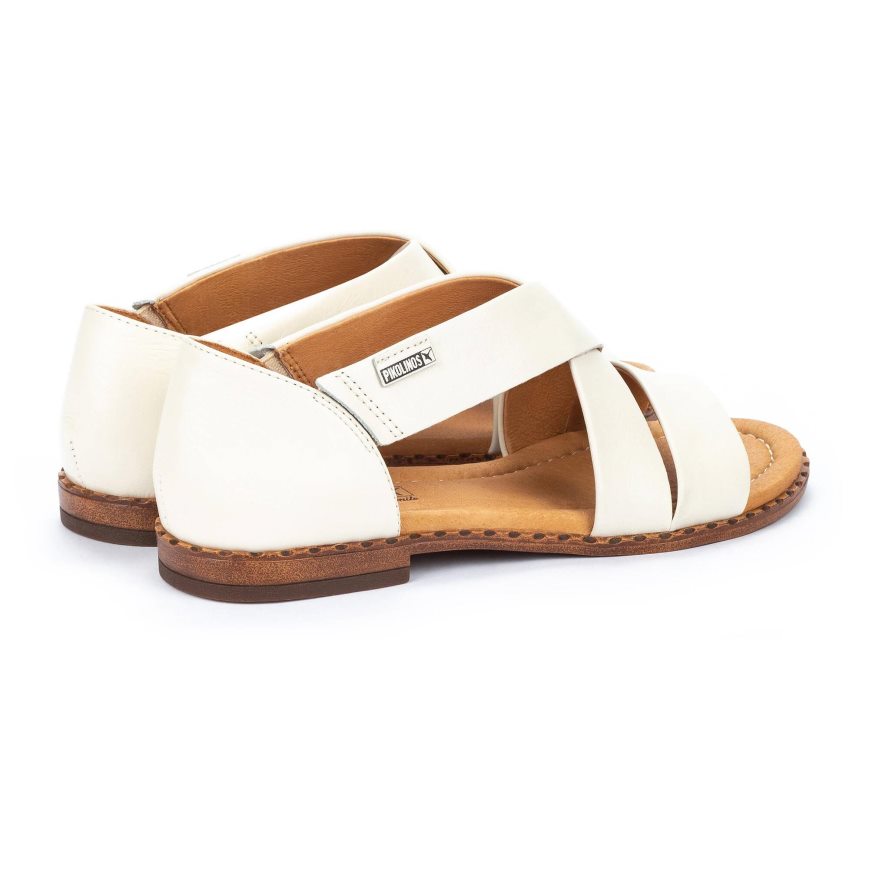 White Pikolinos ALGAR Women's Sandals | FWDY06791