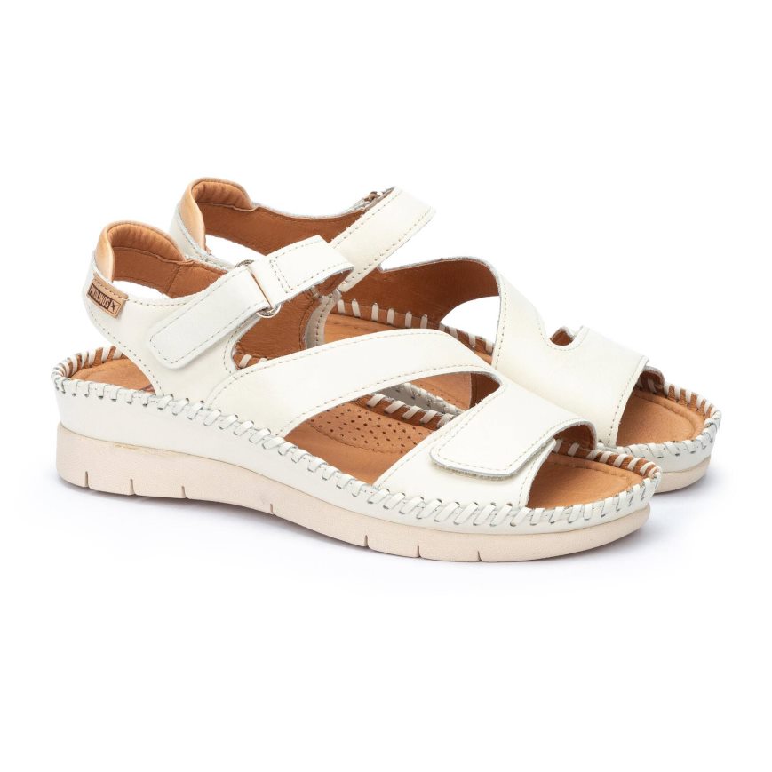 White Pikolinos ALTEA Women's Sandals | PTMN7T018